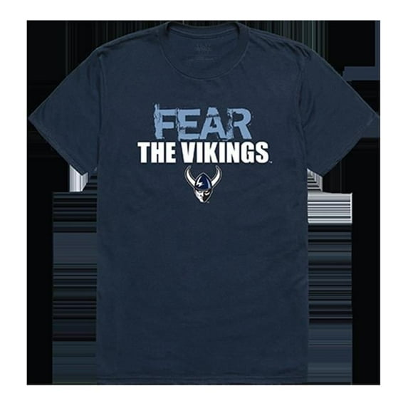 W Republic Products 518-252-BGT-03 Western Washington University Fear College Tee, Navy - Large