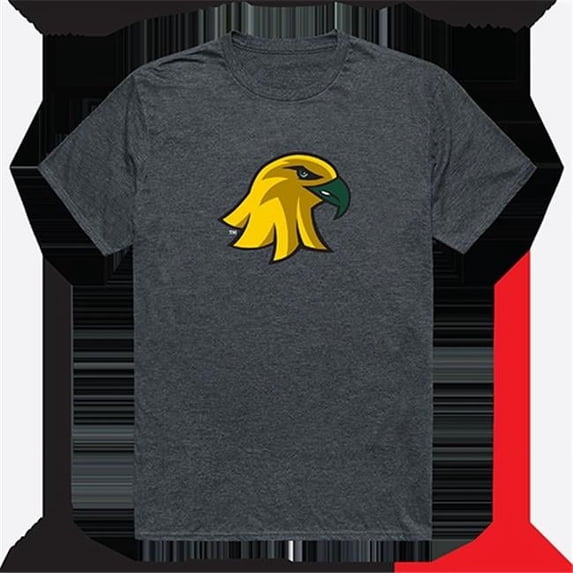 W Republic Products 519-271-E9C-04 Brockport College Cinder College Tee, Heather Charcoal - Extra Large