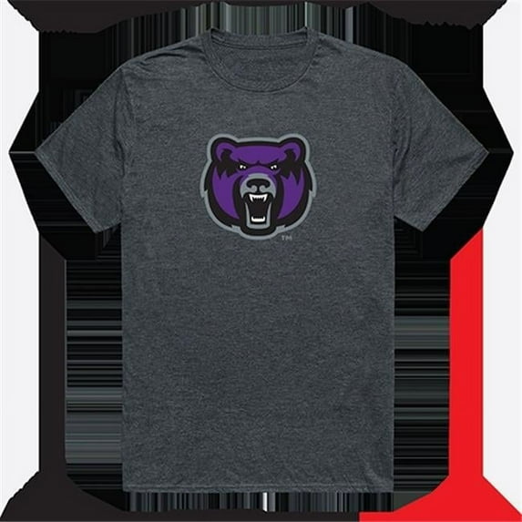 W Republic Products 519-278-E9C-04 Central Arkansas University Cinder College Tee, Heather Charcoal - Extra Large