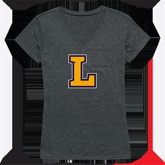 W Republic Products 521-328-E9C-01 Womens Lipscomb University Cinder Tee, Heather Charcoal - Small