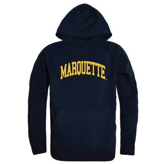 W Republic Products 547-130-NVY-04 Marquette University College Hoodie, Navy - Extra Large