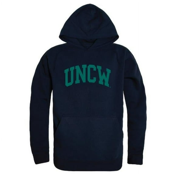 W Republic Products 547-139-NVY-04 University of North Carolina Wilmington College Hoodie, Navy - Extra Large