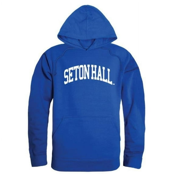 W Republic Products 547-147-RYL-03 Seton Hall University College Hoodie, Royal Blue - Large
