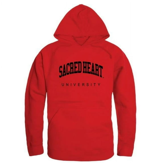 W Republic Products 547-372-RED-05 Sacred Heart University College Hoodie, Red - 2XL