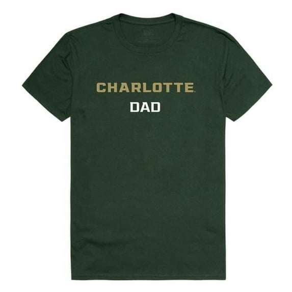 W Republic Products 548-194-FOR-02 University of North Carolina at Charlotte College Dad T-Shirt, Forest Green - Medium