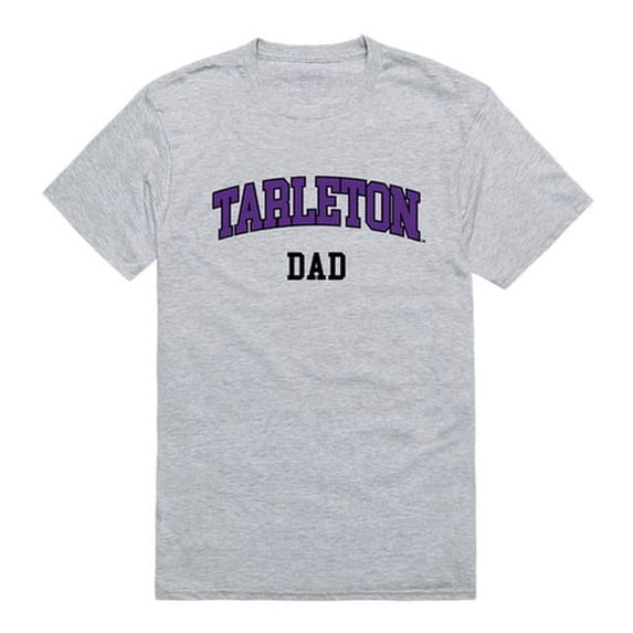 W Republic Products 548-389-HGY-02 Tarleton State University College Dad T-Shirt, Heather Grey - Medium