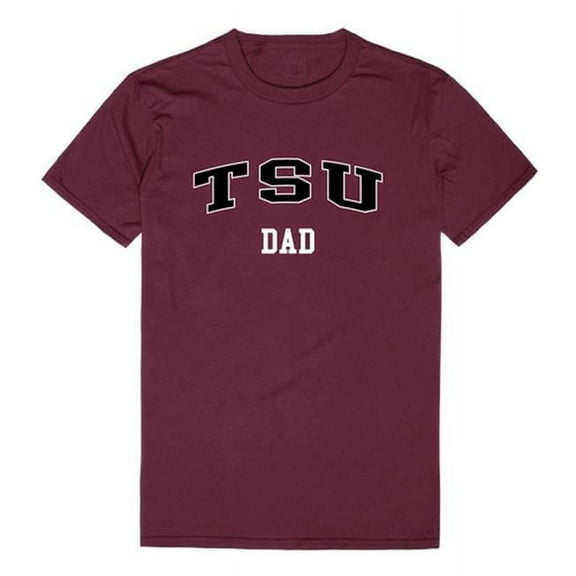 W Republic Products 548-393-MAR-04 Texas Southern University College Dad T-Shirt, Maroon - Extra Large