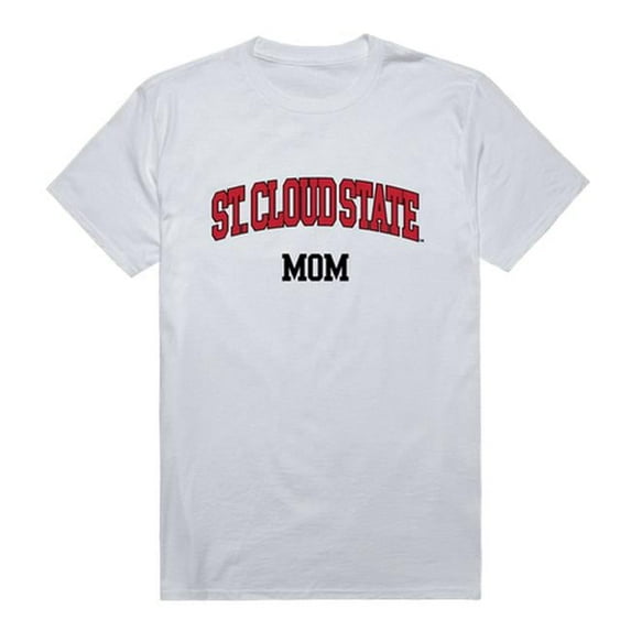 W Republic Products 549-237-WHT-01 Saint Cloud State University College Mom T-Shirt, White - Small