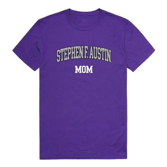 W Republic Products 549-238-PUR-04 Stephen F. Austin State University College Mom T-Shirt, Purple - Extra Large
