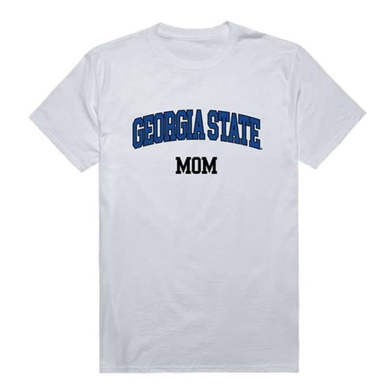W Republic Products 549-256-WHT-03 Georgia State University College Mom T-Shirt, White - Large