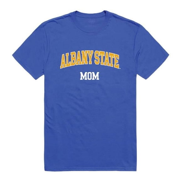 W Republic Products 549-260-RYL-05 Albany State University College Mom T-Shirt, Royal Blue - 2XL
