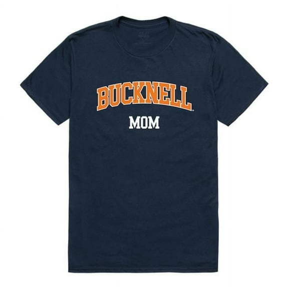 W Republic Products 549-273-NVY-03 Bucknell University College Mom T-Shirt, Navy - Large
