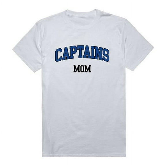 W Republic Products 549-279-WHT-05 Christopher Newport University College Mom T-Shirt, White - 2XL