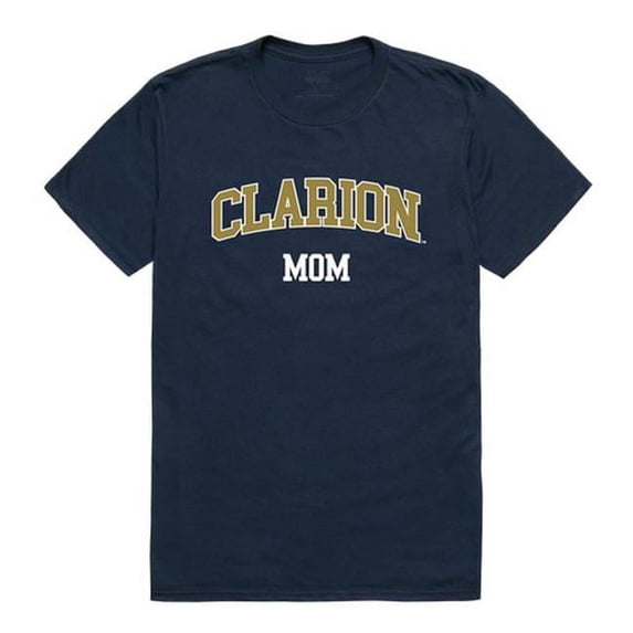 W Republic Products 549-280-NVY-02 Clarion University of Pennsylvania College Mom T-Shirt, Navy - Medium
