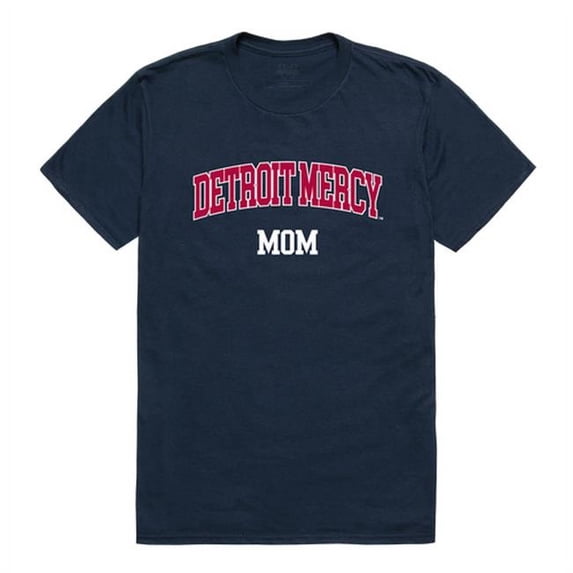 W Republic Products 549-290-NVY-01 University of Detroit Mercy College Mom T-Shirt, Navy - Small