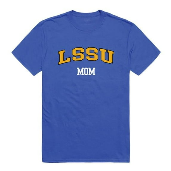 W Republic Products 549-325-RYL-04 Lake Superior State University College Mom T-Shirt, Royal Blue - Extra Large
