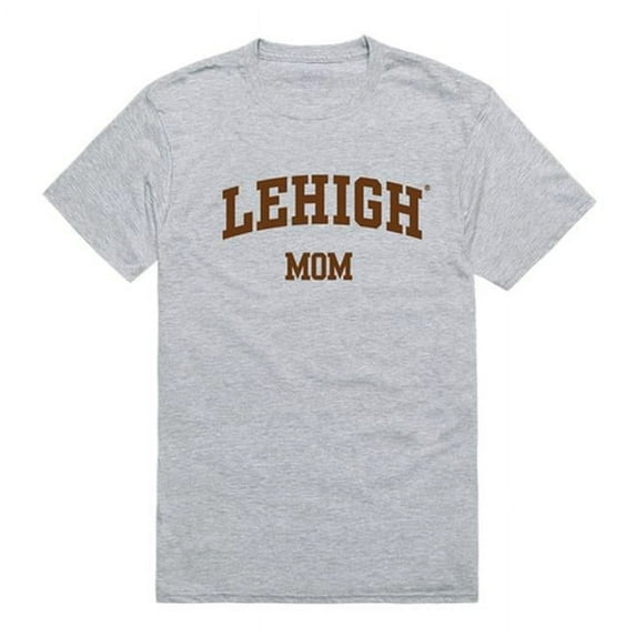 W Republic Products 549-327-HGY-01 Lehigh University College Mom T-Shirt, Heather Grey - Small