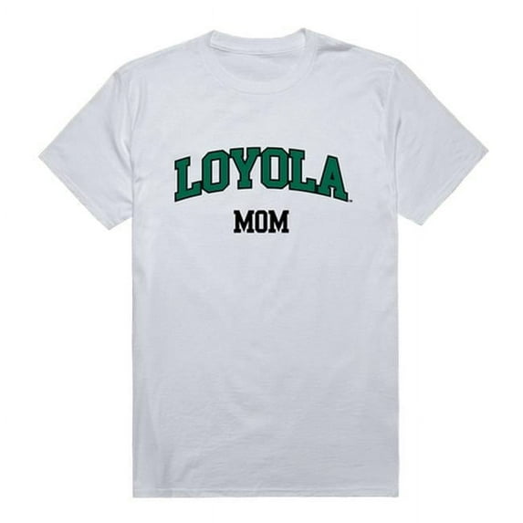 W Republic Products 549-332-WHT-05 Loyola University Maryland College Mom T-Shirt, White - 2XL