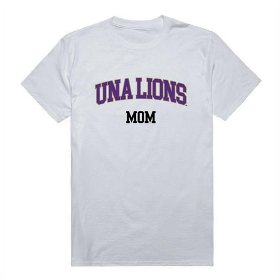W Republic Products 549-351-WHT-01 University of North Alabama College Mom T-Shirt, White - Small