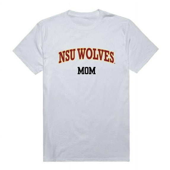 W Republic Products 549-355-WHT-05 Northern State University Foundation College Mom T-Shirt, White - 2XL