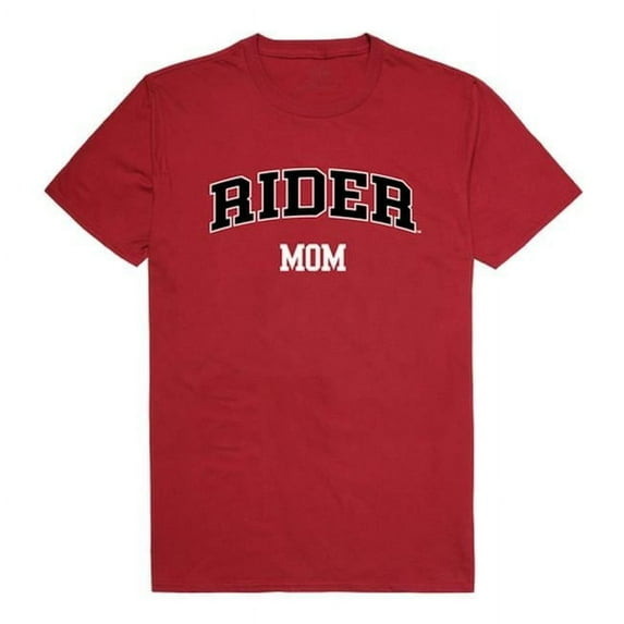 W Republic Products 549-368-CAR-03 Rider University College Mom T-Shirt, Cardinal - Large