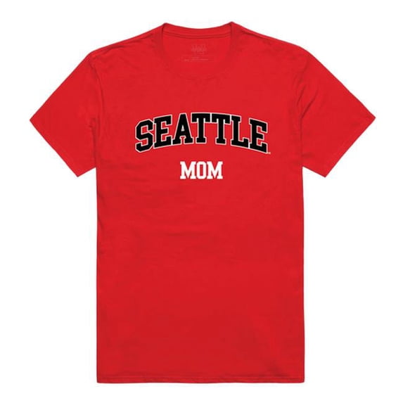 W Republic Products 549-378-RED-03 Seattle University College Mom T-Shirt, Red - Large