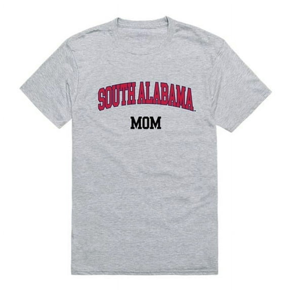 W Republic Products 549-382-HGY-05 University of South Alabama College Mom T-Shirt, Heather Grey - 2XL