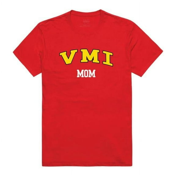 W Republic Products 549-399-RED-03 Virginia Military Institute College Mom T-Shirt, Red - Large