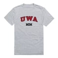 thumbnail image 1 of W Republic Products 549-401-HGY-04 University of West Alabama College Mom T-Shirt, Heather Grey - Extra Large, 1 of 1