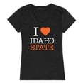 thumbnail image 1 of W Republic Products 550-222-BLK-03 Idaho State University I Love Women T-Shirt, Black - Large, 1 of 1