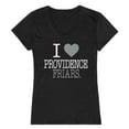 thumbnail image 1 of W Republic Products 550-230-BLK-01 Providence College I Love Women T-Shirt, Black - Small, 1 of 1