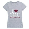 thumbnail image 1 of W Republic Products 550-284-HGY-02 Colorado Mesa University I Love Women T-Shirt, Heather Grey - Medium, 1 of 1