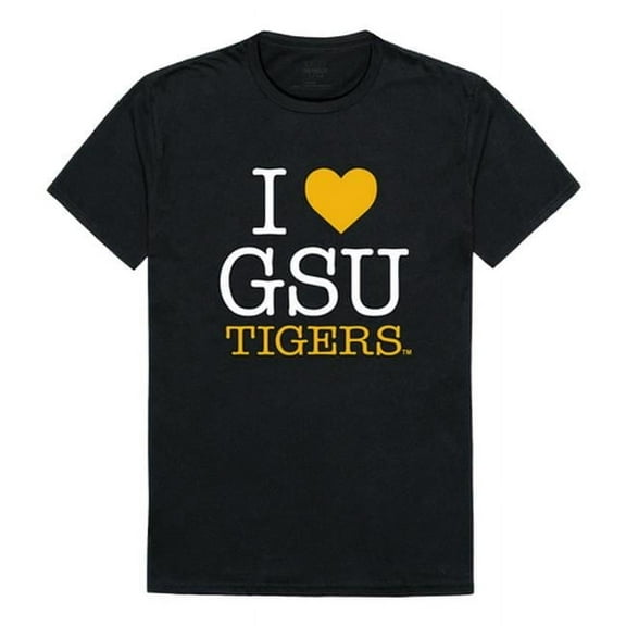 W Republic Products 551-170-BLK-05 Grambling State University I Love T-Shirt, Black - 2XL