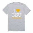 thumbnail image 1 of W Republic Products 551-170-HGY-05 Grambling State University I Love T-Shirt, Heather Grey - 2XL, 1 of 2