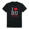 thumbnail image 1 of W Republic Products 551-171-BLK-03 Howard University I Love T-Shirt, Black - Large, 1 of 2