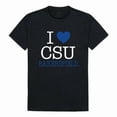 thumbnail image 1 of W Republic Products 551-203-BLK-01 California State University, Bakersfield I Love T-Shirt, Black - Small, 1 of 2