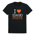 thumbnail image 1 of W Republic Products 551-222-BLK-02 Idaho State University I Love T-Shirt, Black - Medium, 1 of 2
