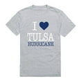 thumbnail image 1 of W Republic Products 551-249-HGY-02 University of Tulsa I Love T-Shirt, Heather Grey - Medium, 1 of 2