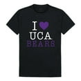 thumbnail image 1 of W Republic Products 551-278-BLK-04 University of Central Arkansas I Love T-Shirt, Black - Extra Large, 1 of 2