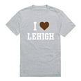 thumbnail image 1 of W Republic Products 551-327-HGY-03 Lehigh University I Love T-Shirt, Heather Grey - Large, 1 of 2