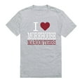 thumbnail image 1 of W Republic Products 551-346-HGY-04 Morehouse College I Love T-Shirt, Heather Grey - Extra Large, 1 of 2