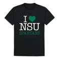 thumbnail image 1 of W Republic Products 551-350-BLK-01 Norfolk State University I Love T-Shirt, Black - Small, 1 of 2