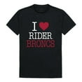 thumbnail image 1 of W Republic Products 551-368-BLK-02 Rider University I Love T-Shirt, Black - Medium, 1 of 2