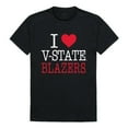 thumbnail image 1 of W Republic Products 551-398-BLK-04 Valdosta State University I Love T-Shirt, Black - Extra Large, 1 of 2