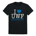 thumbnail image 1 of W Republic Products 551-402-BLK-03 University of West Florida I Love T-Shirt, Black - Large, 1 of 2