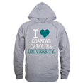 thumbnail image 1 of W Republic Products 553-116-HGY-05 Coastal Carolina University I Love Hoodie, Heather Grey - 2XL, 1 of 1