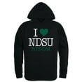 thumbnail image 1 of W Republic Products 553-140-BLK-04 North Dakota State University I Love Hoodie, Black - Extra Large, 1 of 1