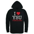 thumbnail image 1 of W Republic Products 553-159-BLK-02 Youngstown State University I Love Hoodie, Black - Medium, 1 of 1