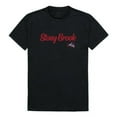 thumbnail image 1 of W Republic Products 554-388-BLK-01 Stony Brook University Script T-Shirt, Black - Small, 1 of 1