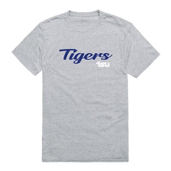 W Republic Products 554-390-HGY-01 Tennessee State University Script T-Shirt, Heather Grey - Small